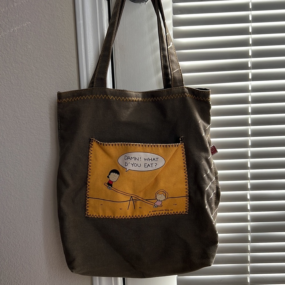 Angry Little Girls tote